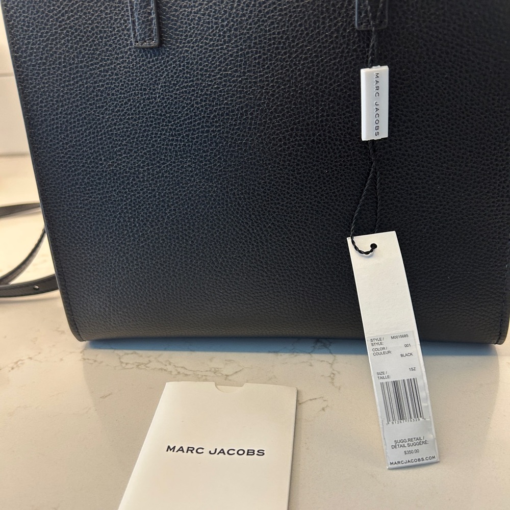 Marc Jacobs Black Mini Bag with Gold Accents - Picture 3 of 9